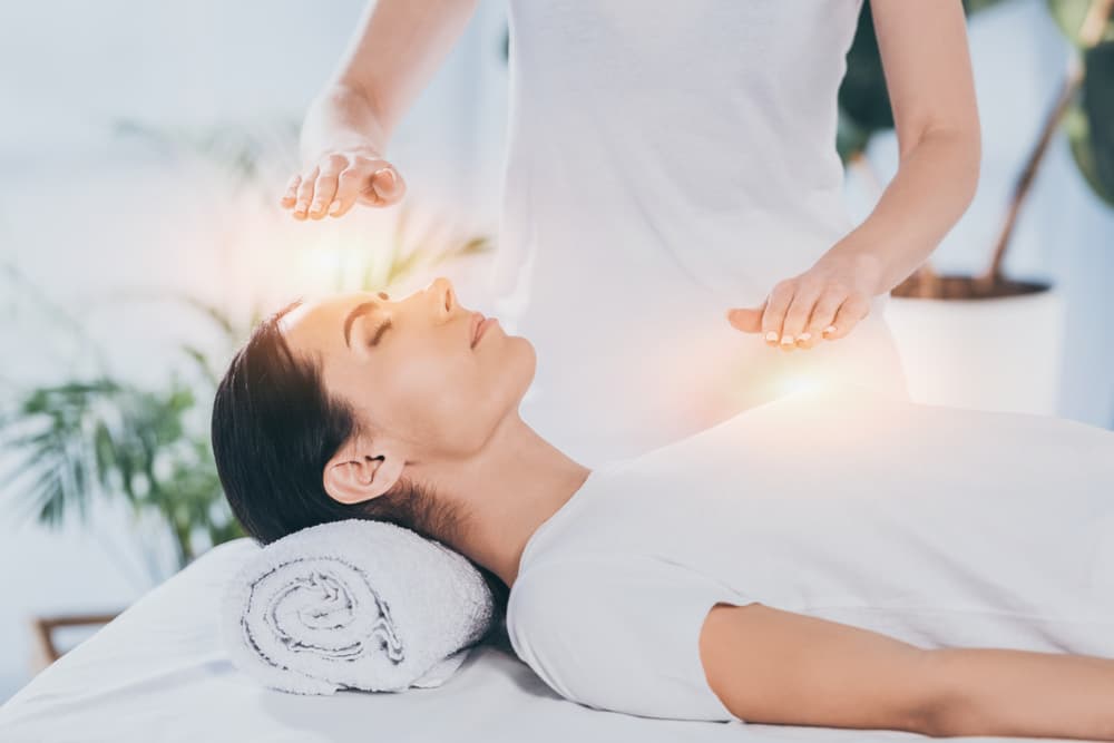 Reiki with massage for two at The Zen Den, combining energy healing with soothing touch for shared relaxation.